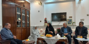 دیدار با خانواده شهدا